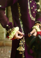 Suits By Sadia Crush purple style Women 3pcs