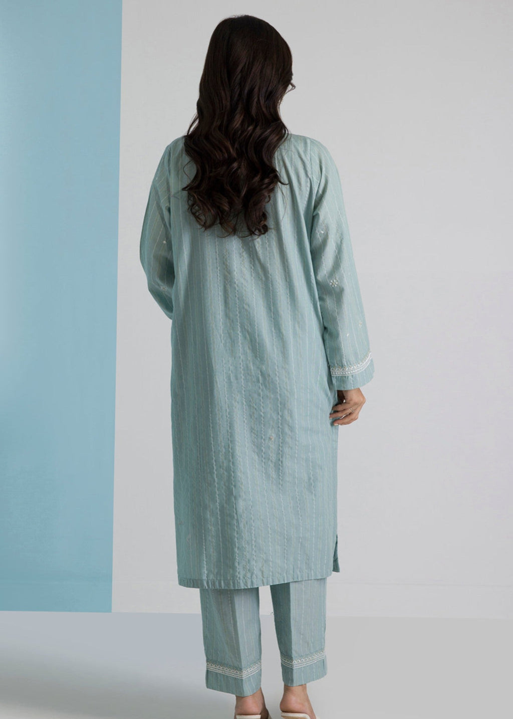 Zellbury WPS2522567 Light Blue Women 2pcs