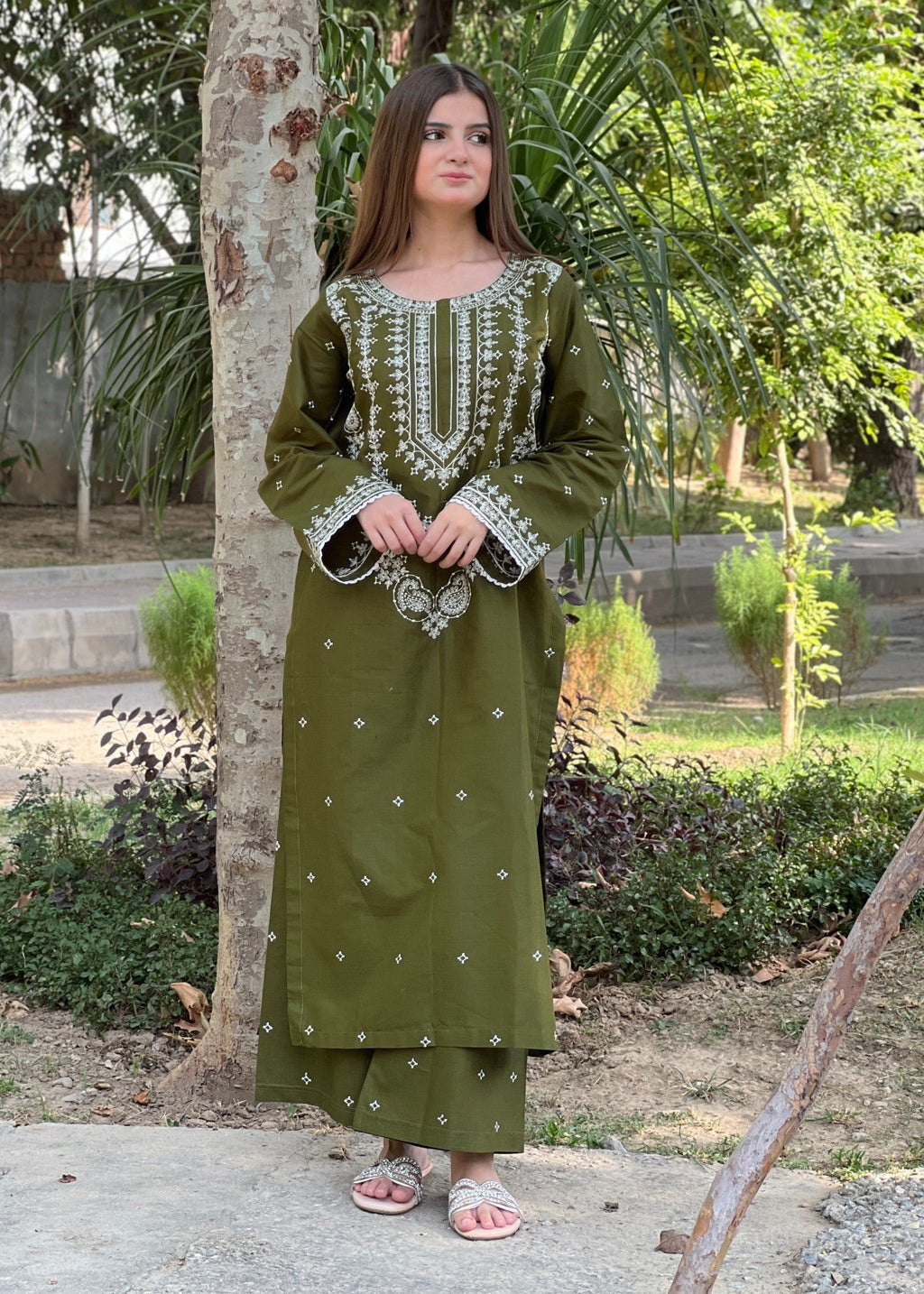 Tehzeeb Libas HAYAAM EMBROIDERED Women 2pcs