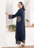 Hoorwani Tehwaar Navy Women 2pcs