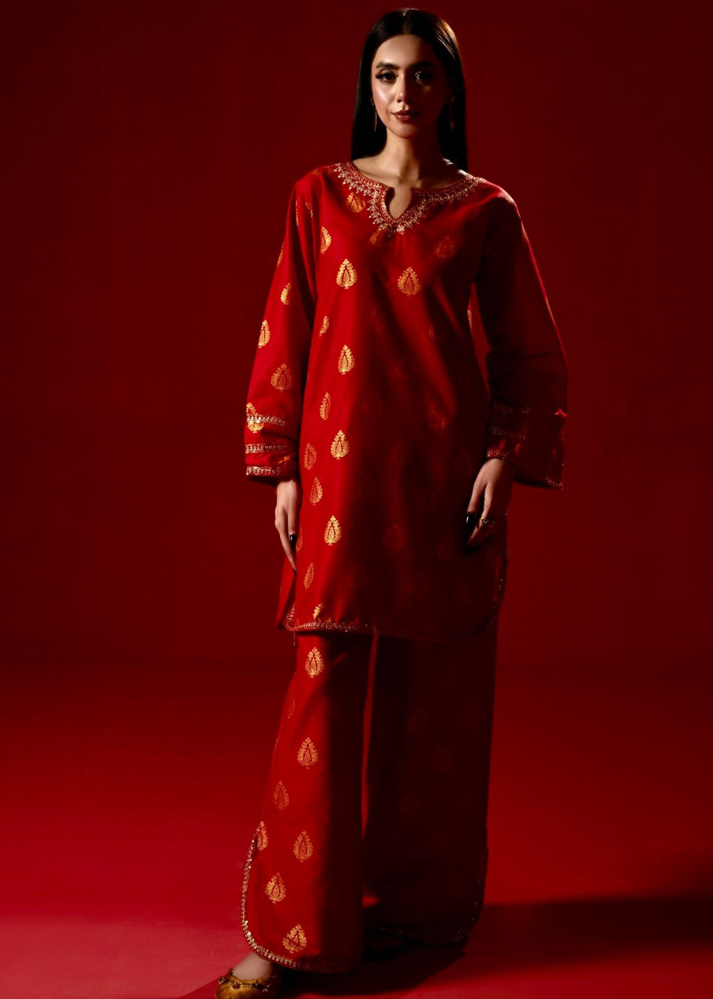 Zeenat & Zoha Ruby Pearl Women 2pcs