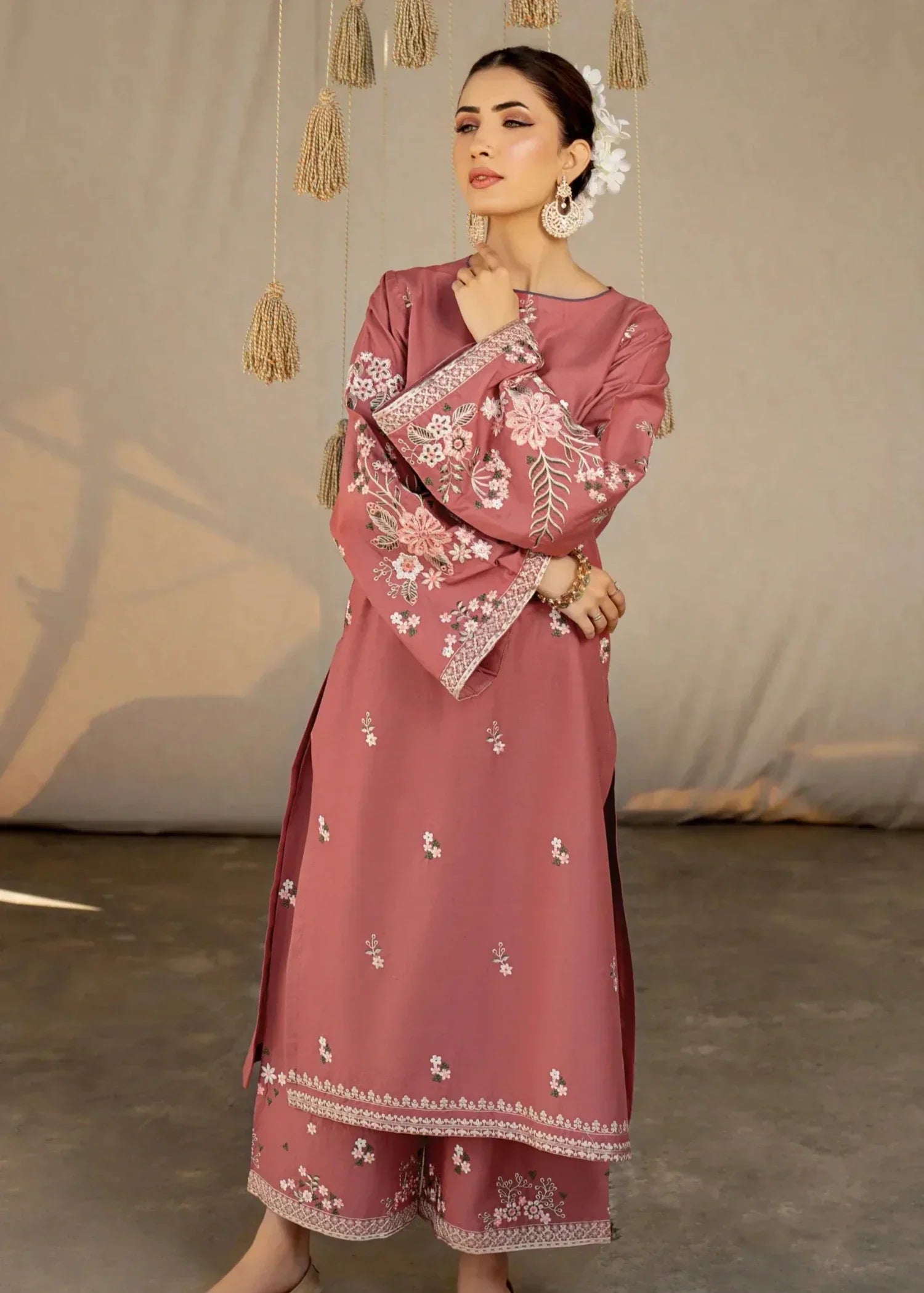 Shehroz Fashion FABEHA LAWN EMBROIDERY SUIT Women 2pcs