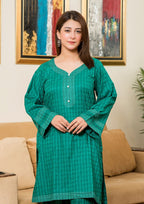 Yolo Pret Cotton Cord Set Rozana S25 0004 Women 2pcs