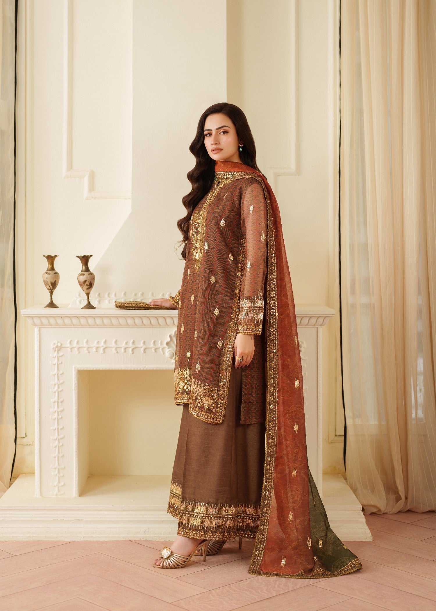 Mohagni LD 04 STITCHED I UNSTITCHED Women 4pcs