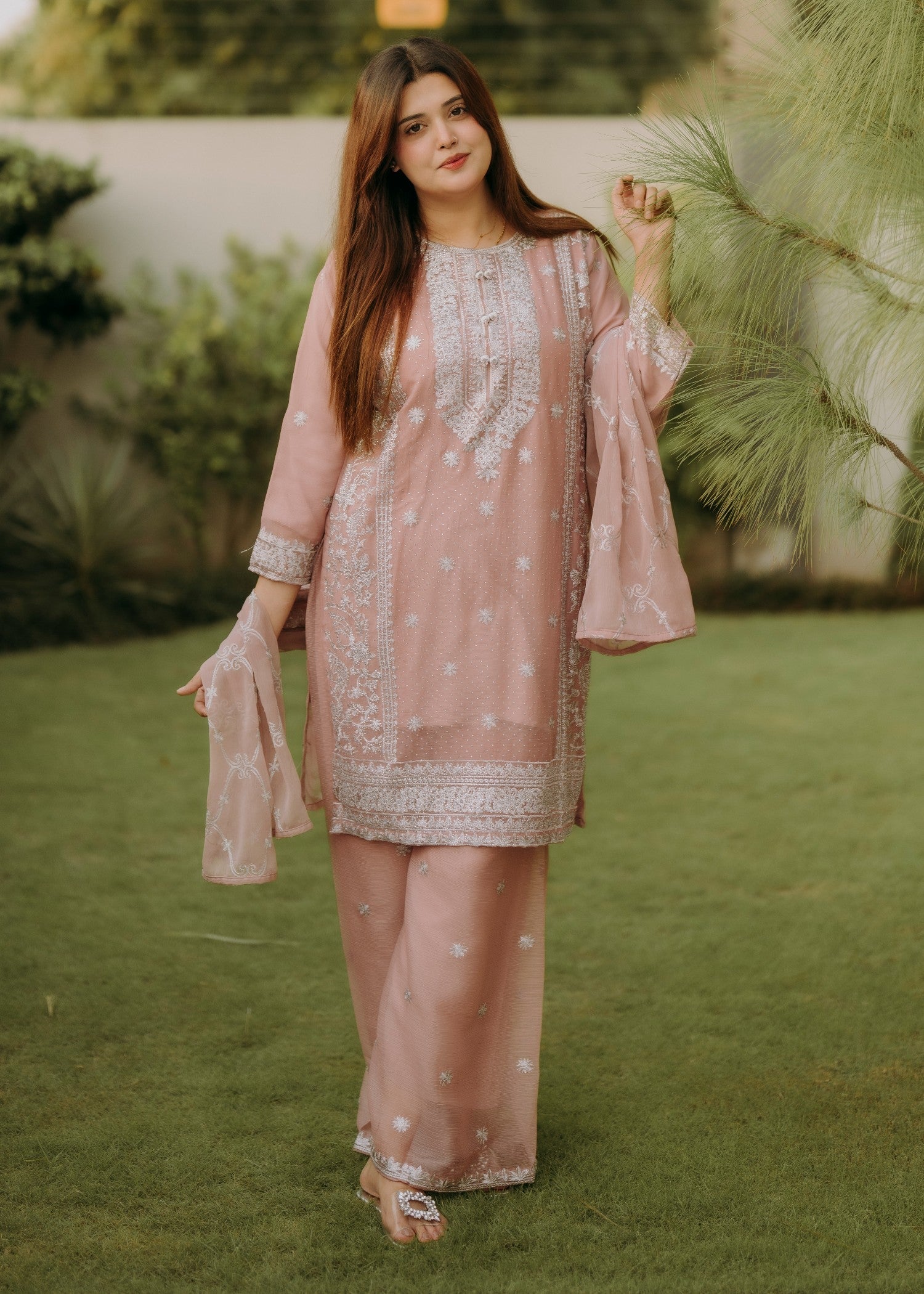 Four Season Boutique KANWAL PINK Women 3pcs