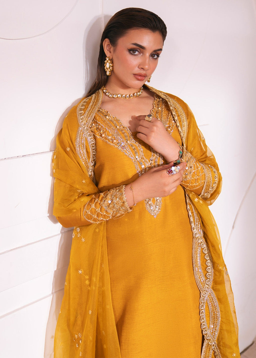 Neeshay SOLARE (MUSTARD) Women 3pcs