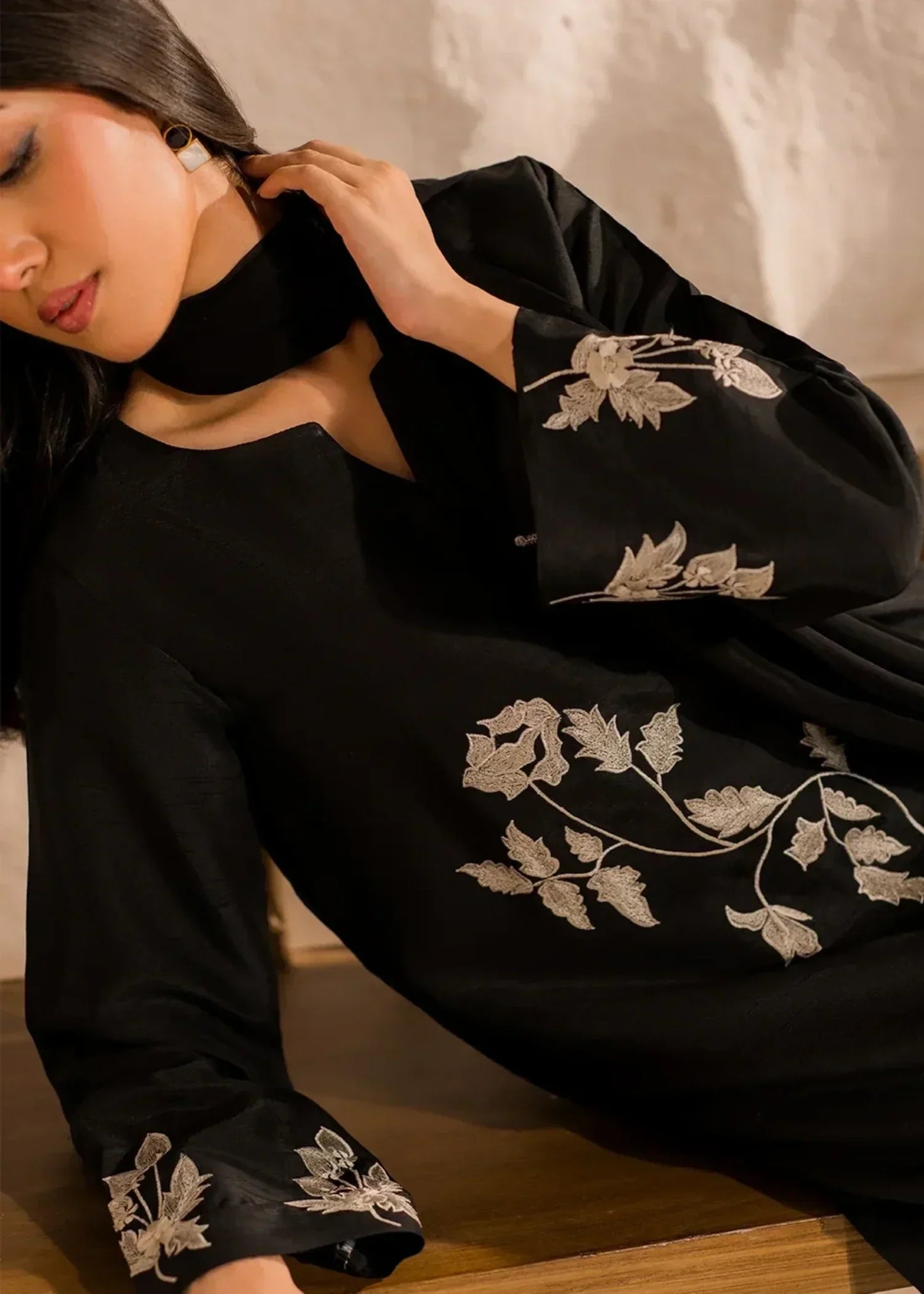 Tawakal Closet BLACK PETALS 03 Women 3pcs