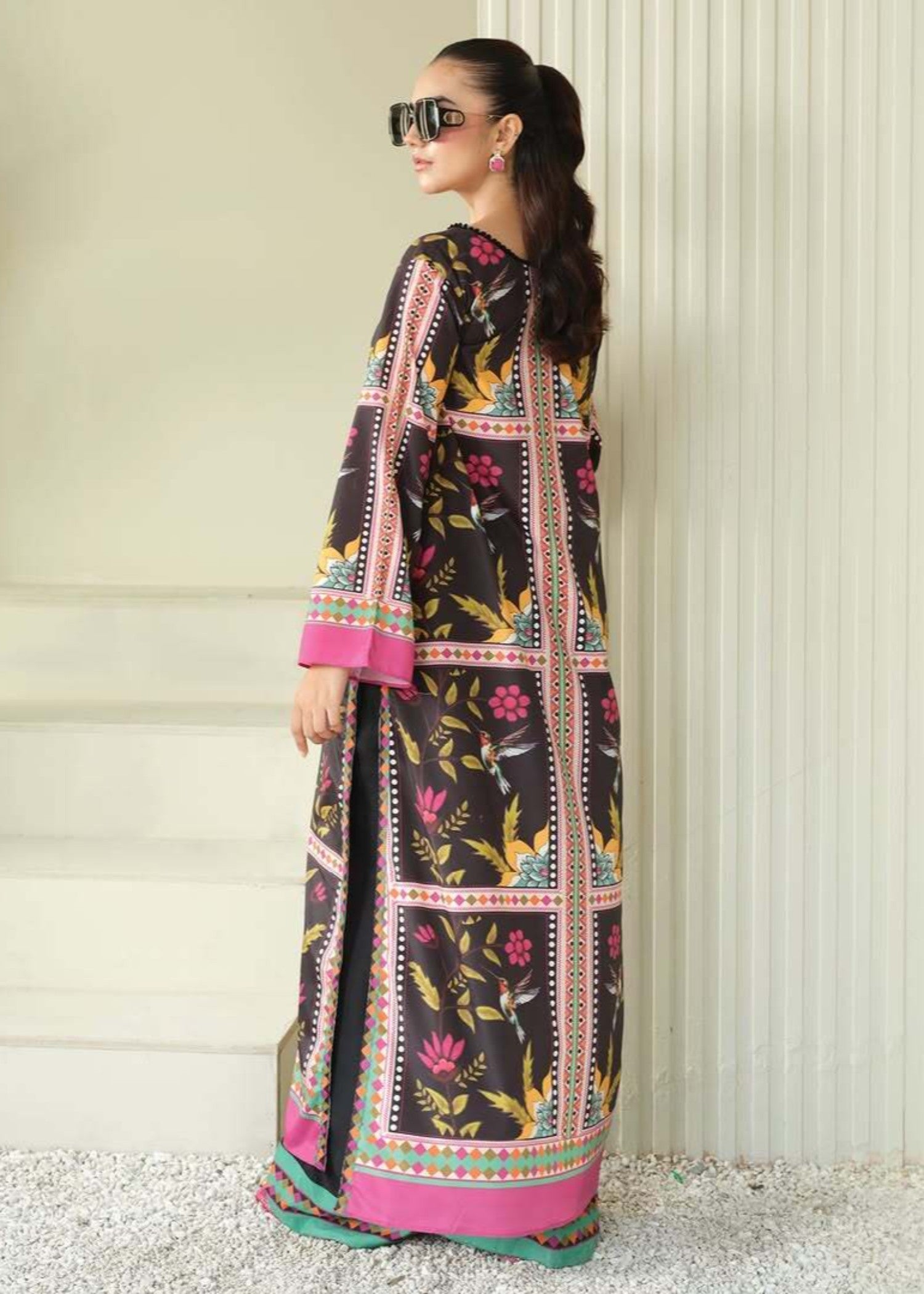 Tehzeeb Libas TABIR LONG CORD SET Women 2pcs