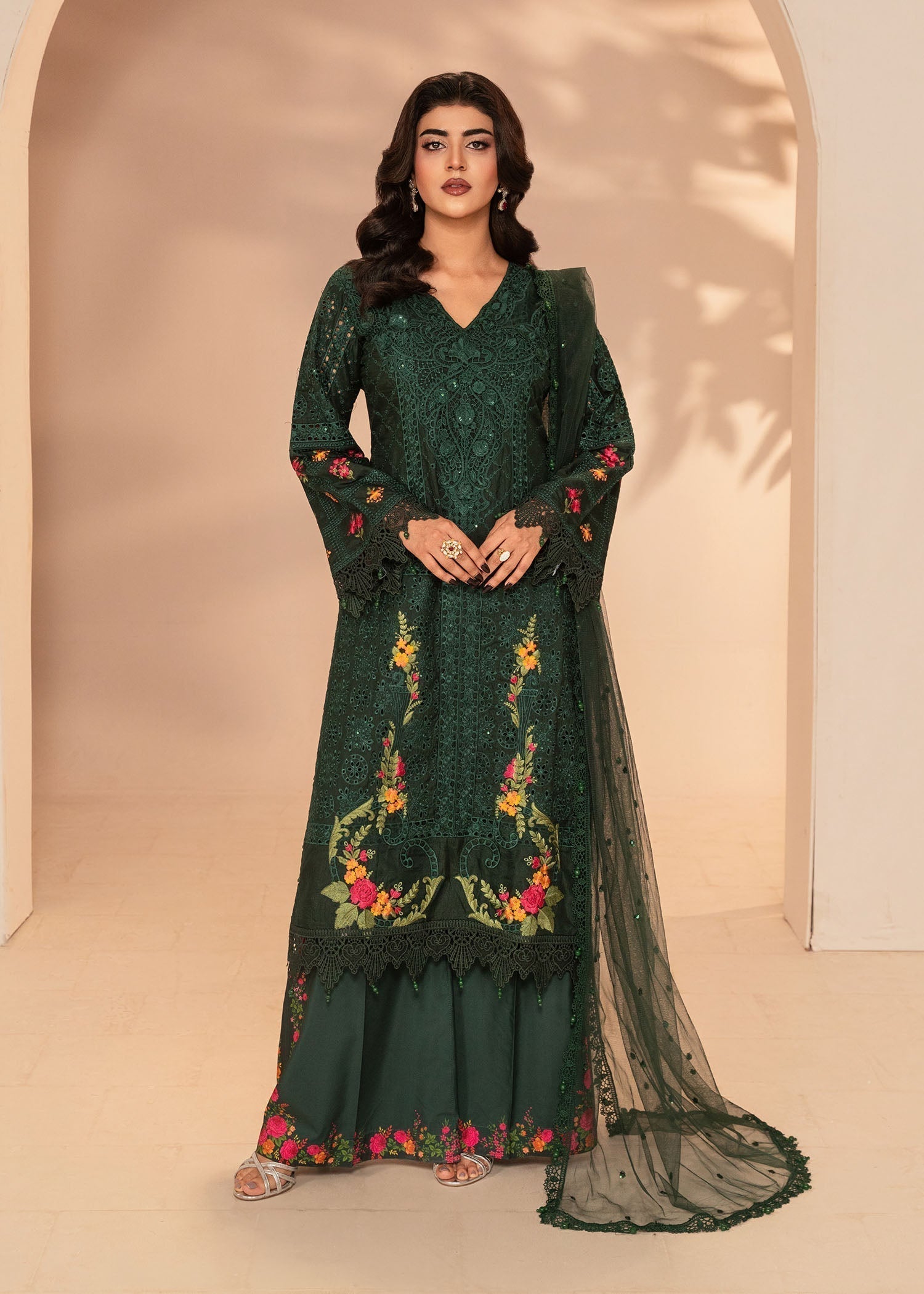 Amar Emerald Charm AL 4296(N) Women 3pcs