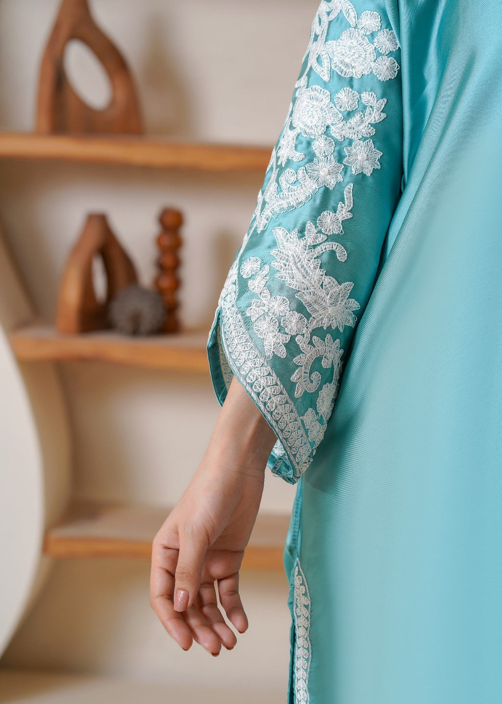 Rangoon Clothing Parisa Silk Sky Women 3pcs