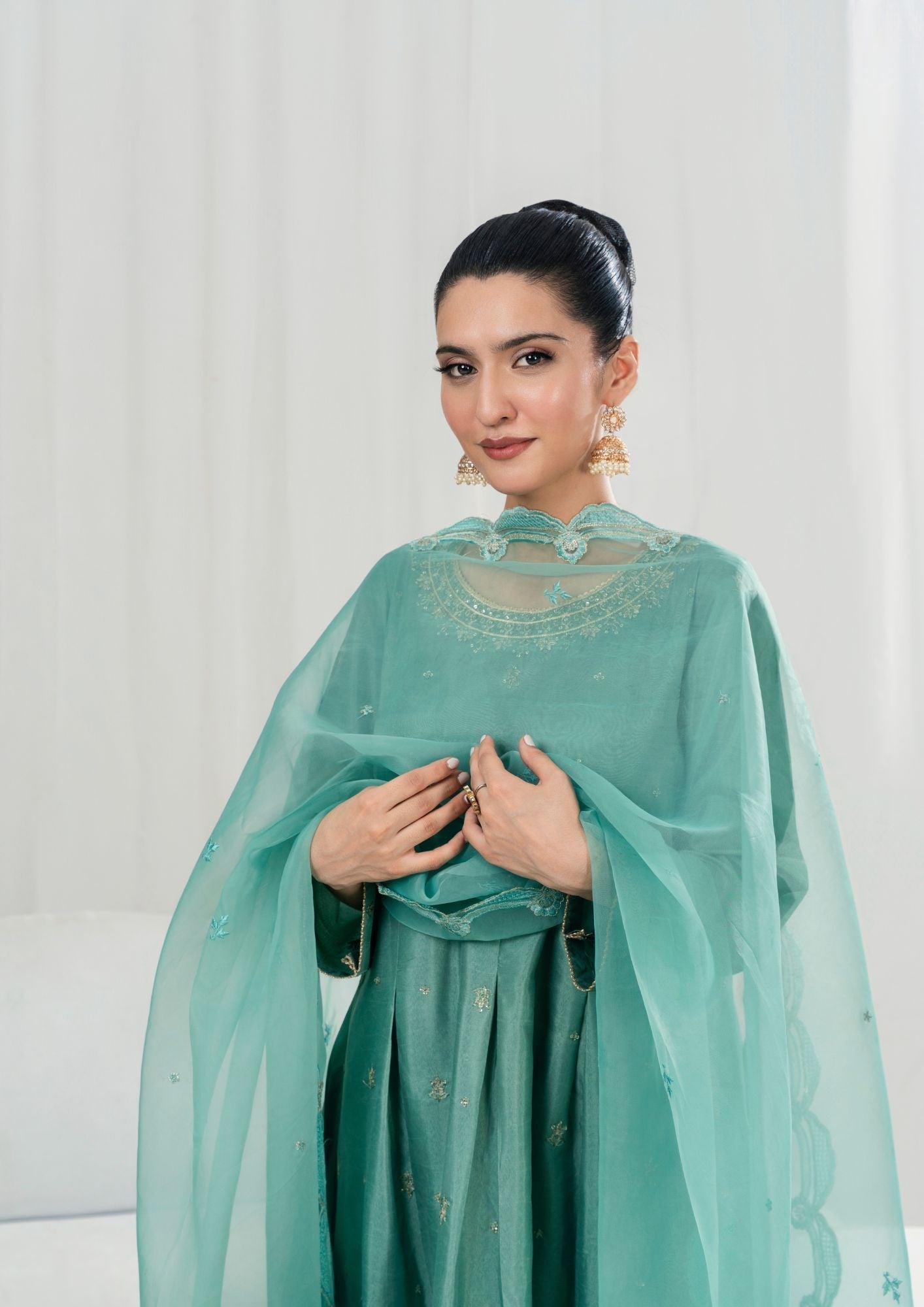 Alfatah Pret Embroidered Raw Silk ZAUQ S25 0201 Women 3pcs