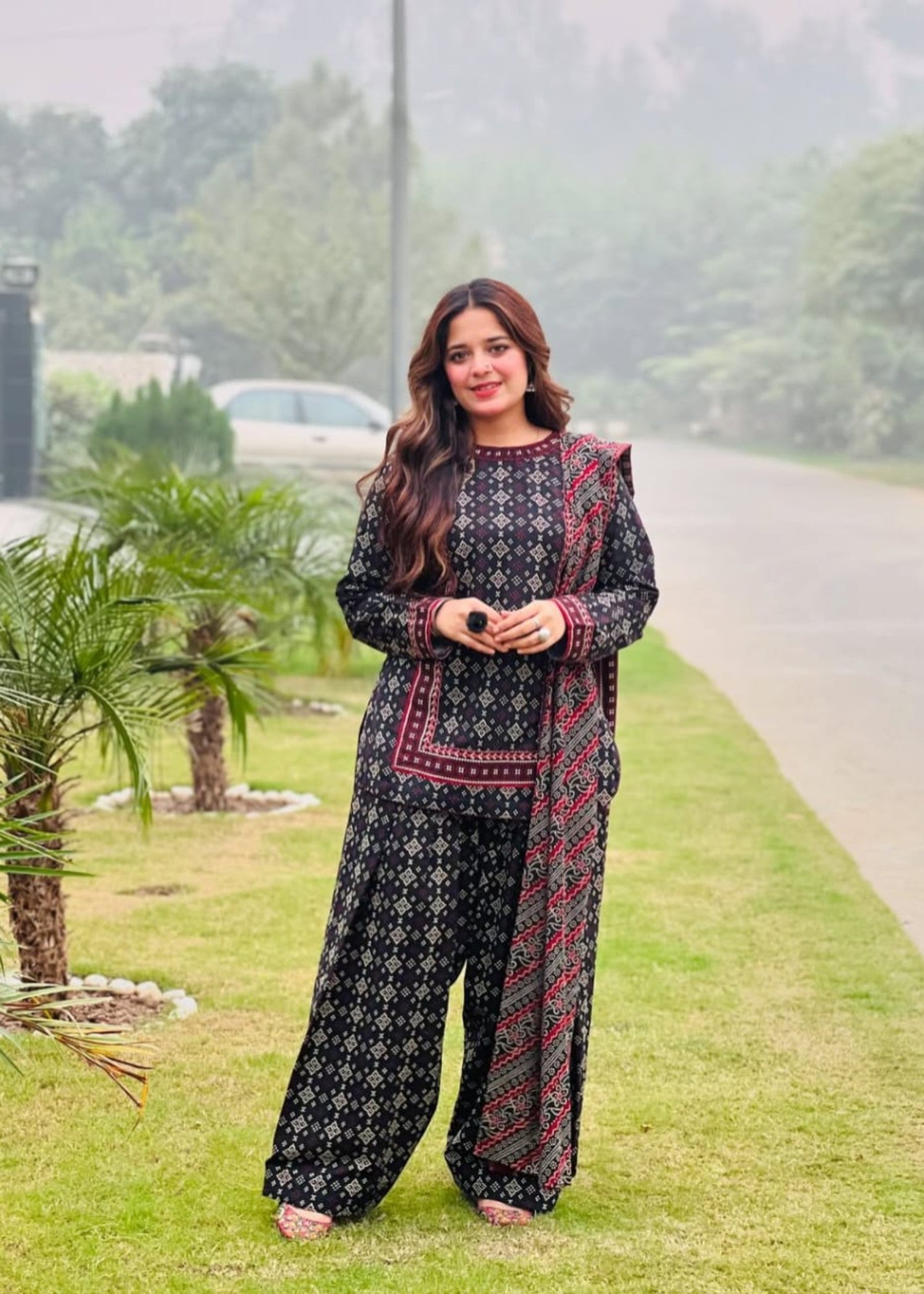 Zamnah Royal Chunri Women 3pcs