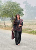 Tehzeeb Libas Chunri Farshi Women 3pcs