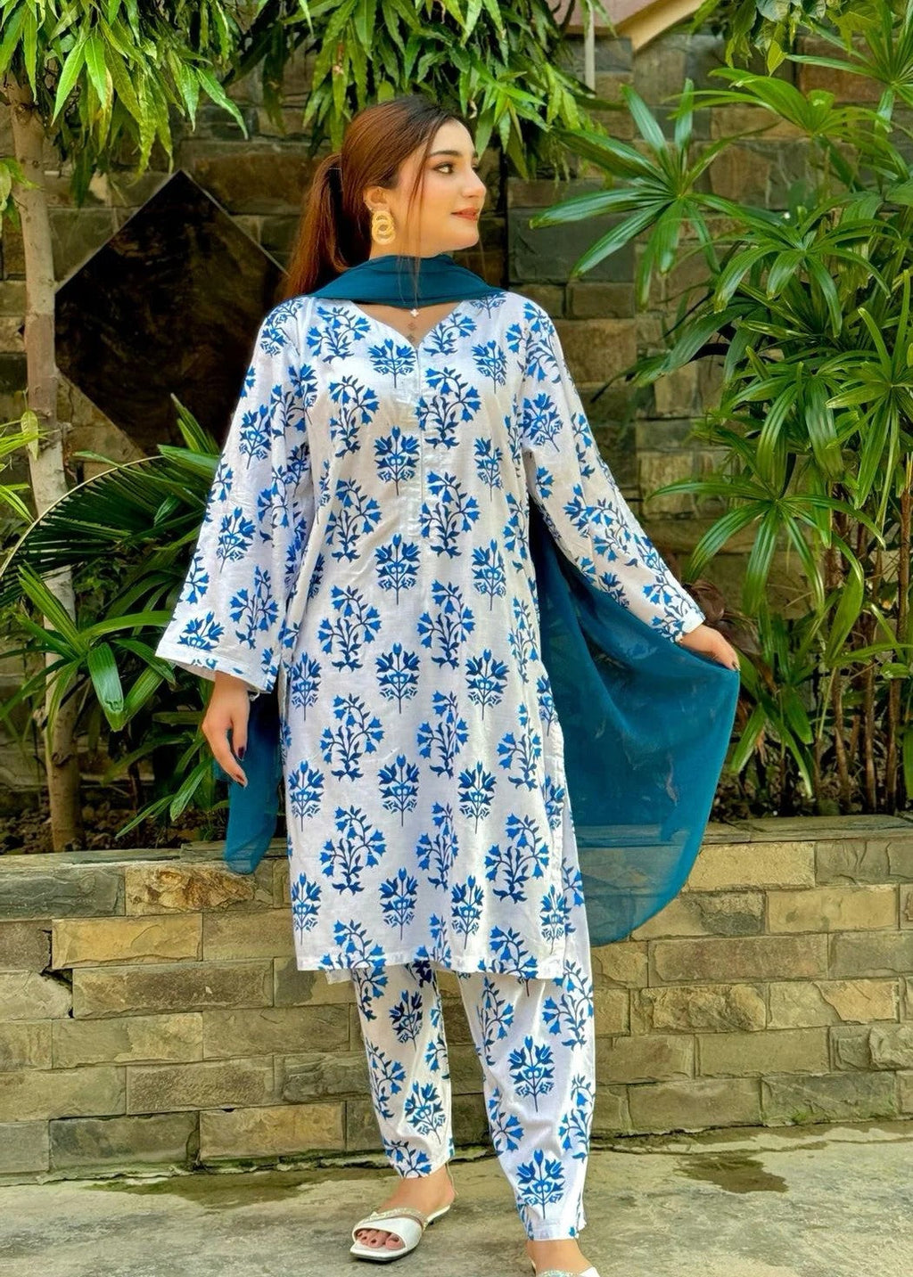 Chaudhary Arts Jasmine Printed Women 2pcs