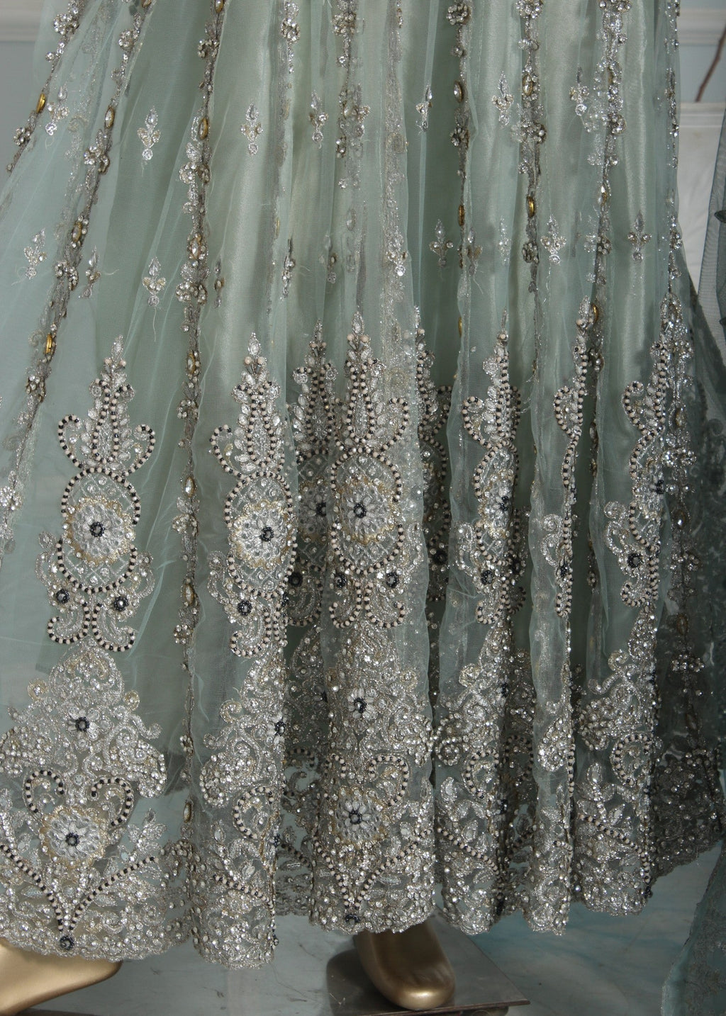 Insiya By Saira Jawad Bridal Maxi Green 216 Women 2pcs