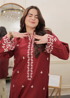 Tehzeeb Libas MULBERRY Women 2pcs