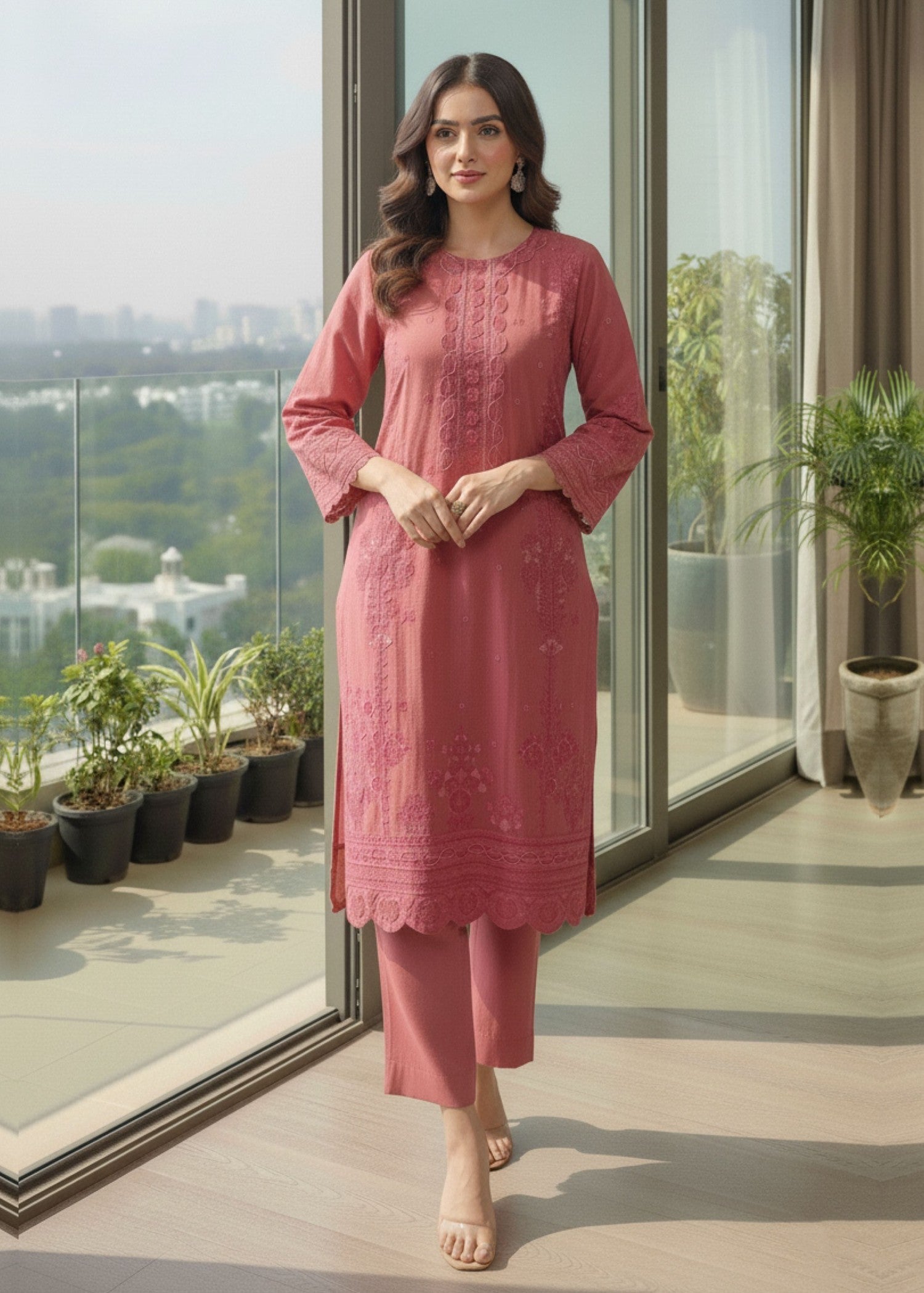 Zuri ZARLISH KH 02 PINK Women 3pcs