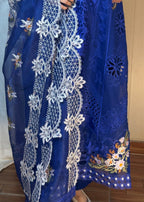 Suits By Sadia BLUE ELEGANCE Women 3pcs