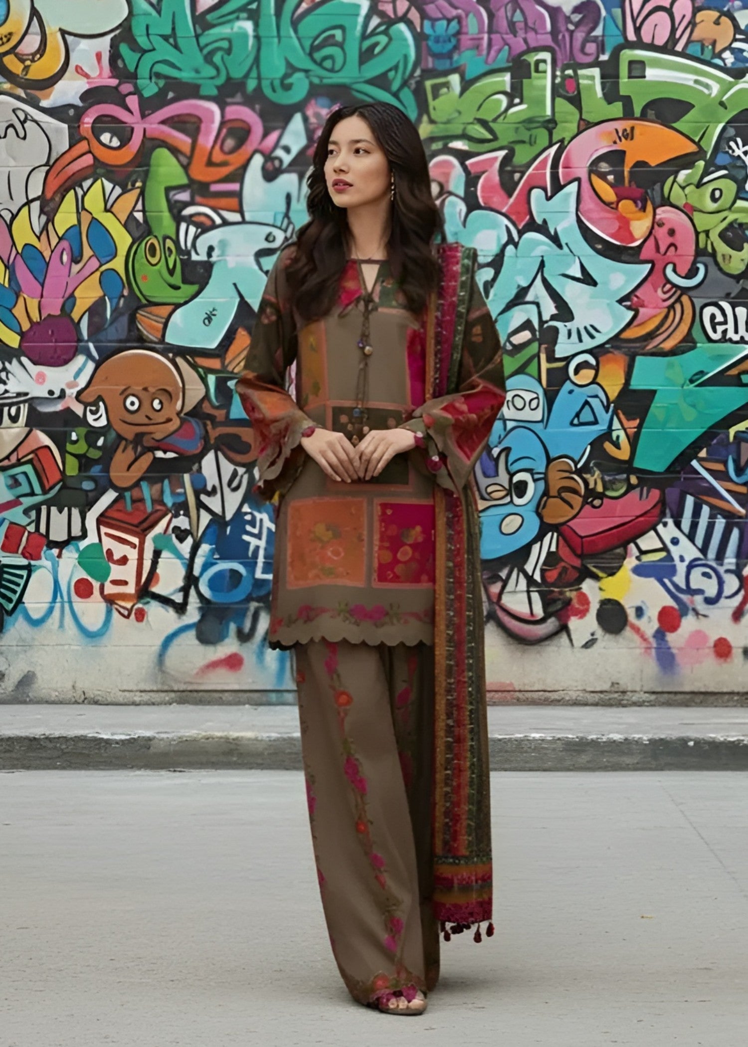 Libas Thread Amber Clay Women 3pcs