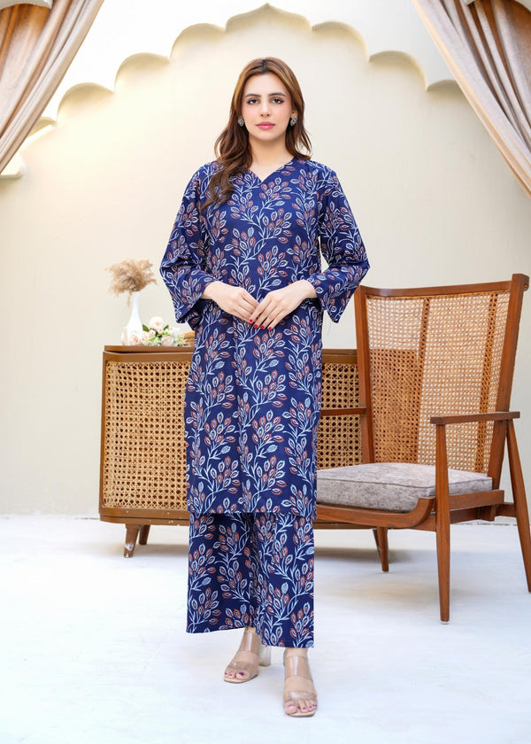 Chaudhary Arts Eden navy blue Women 2pcs
