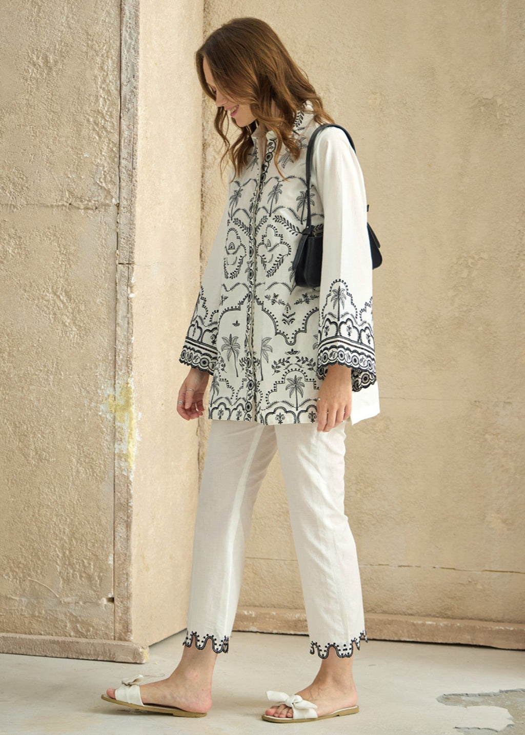 Kiara Zynel – Embroidered Co ords Set Women 2pcs