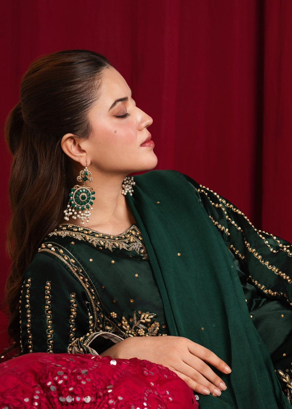 Mehroo Rosebud Silk Women 3pcs