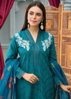 Designer Rack luxury cotton teal Women 3pcs