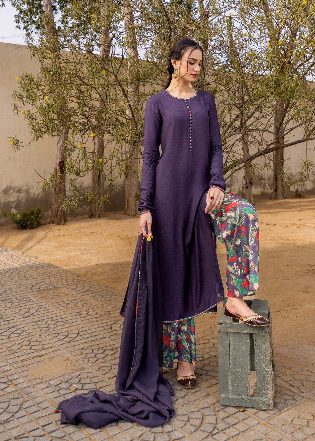 Daak & Co. Anita Grey Women 3pcs