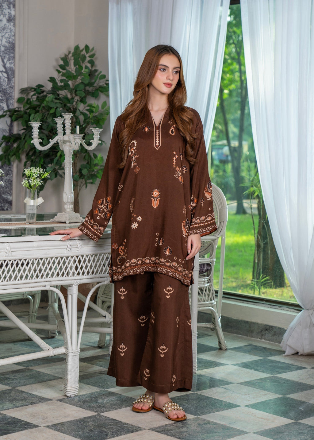 Shanaya Espresso Women 2pcs