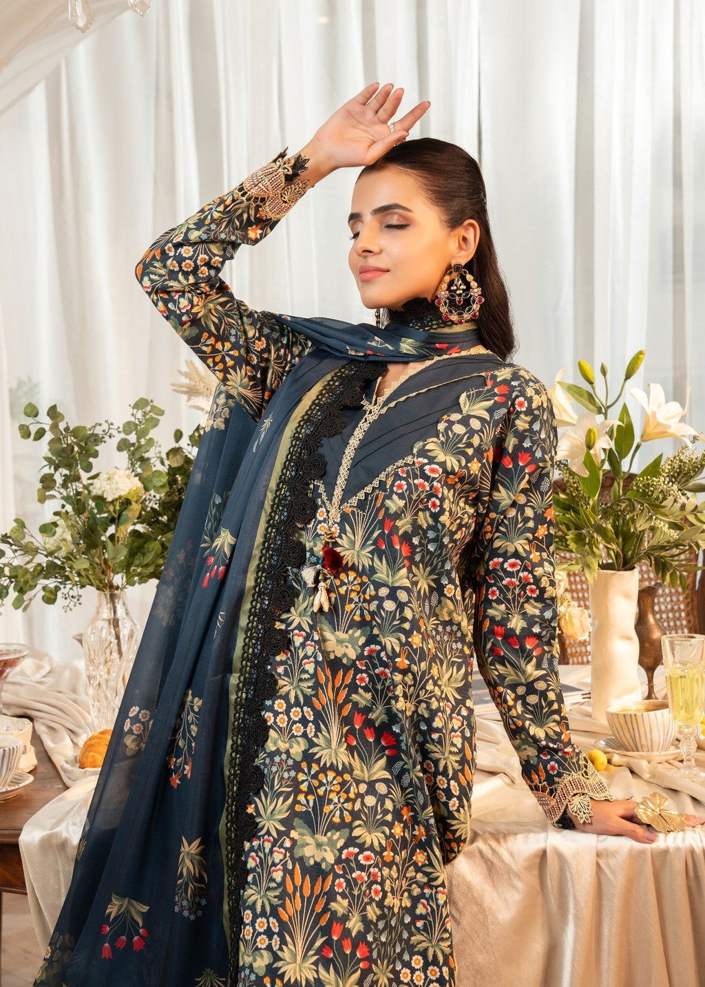 Maisa By Seven Star Printed Embroidered | MPT 2614 Women 3pcs