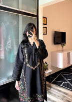 Tehzeeb Libas GULNAZ BLACK EMBROIDERED Women 2pcs