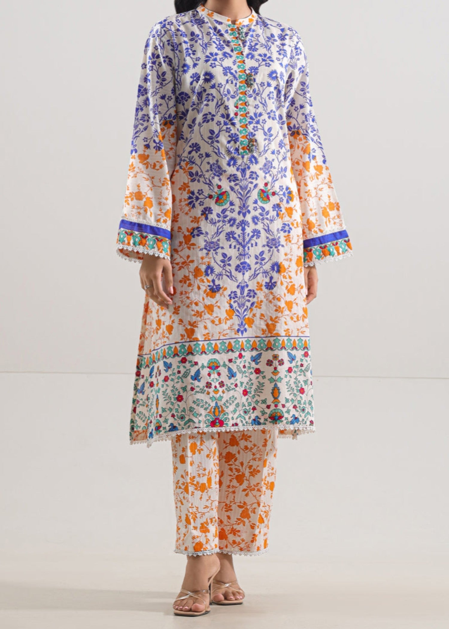 Saya Printed Lawn Stitched Shirt WP1P 2170 Women 1pcs