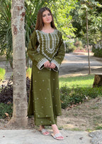 Tehzeeb Libas HAYAAM EMBROIDERED Women 2pcs