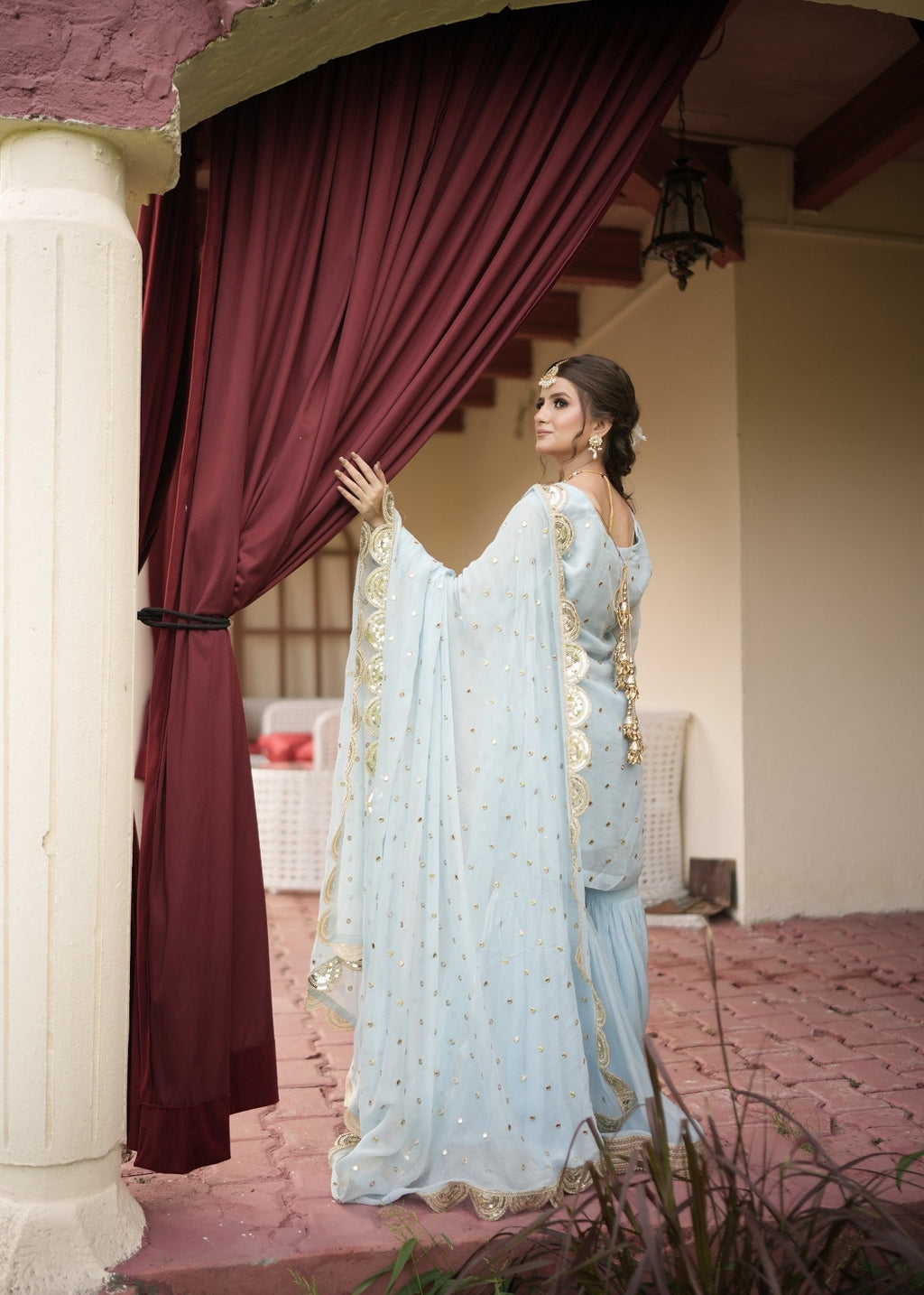 Sanskari.Pk Ammara Gharara Women 3pcs