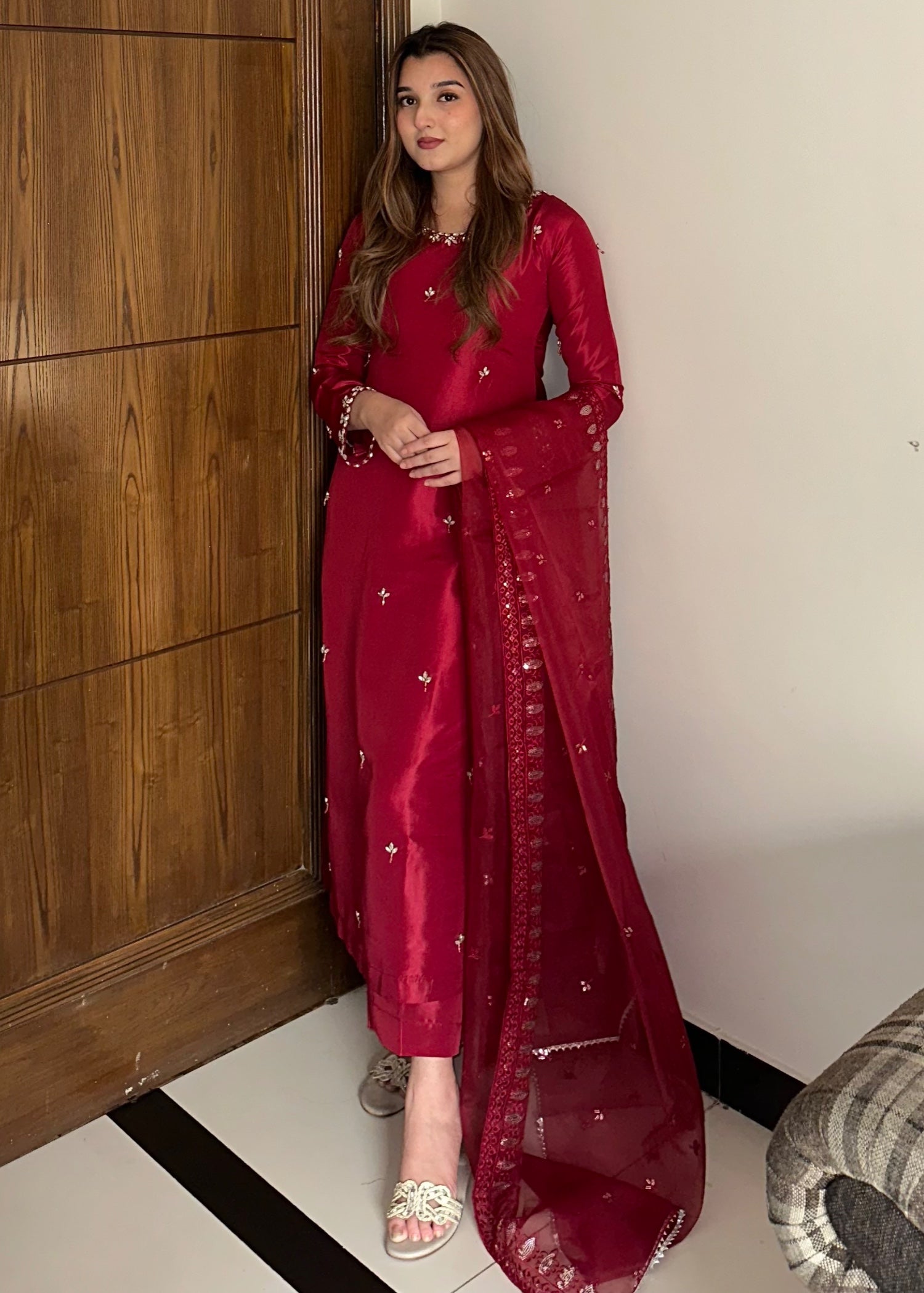 Laal Clothing Laal Crystal Women 3pcs