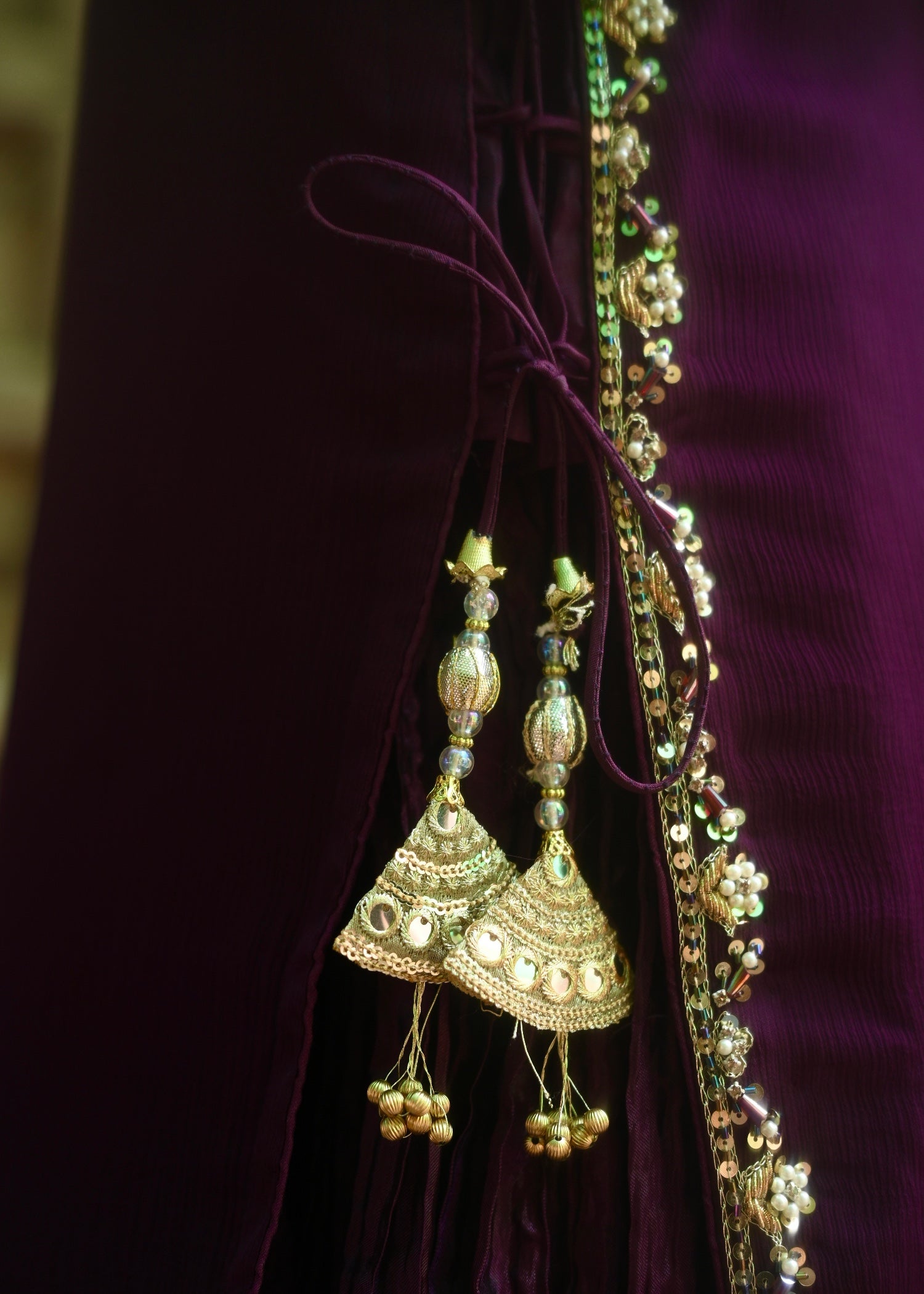 Suits By Sadia Crush purple style Women 3pcs