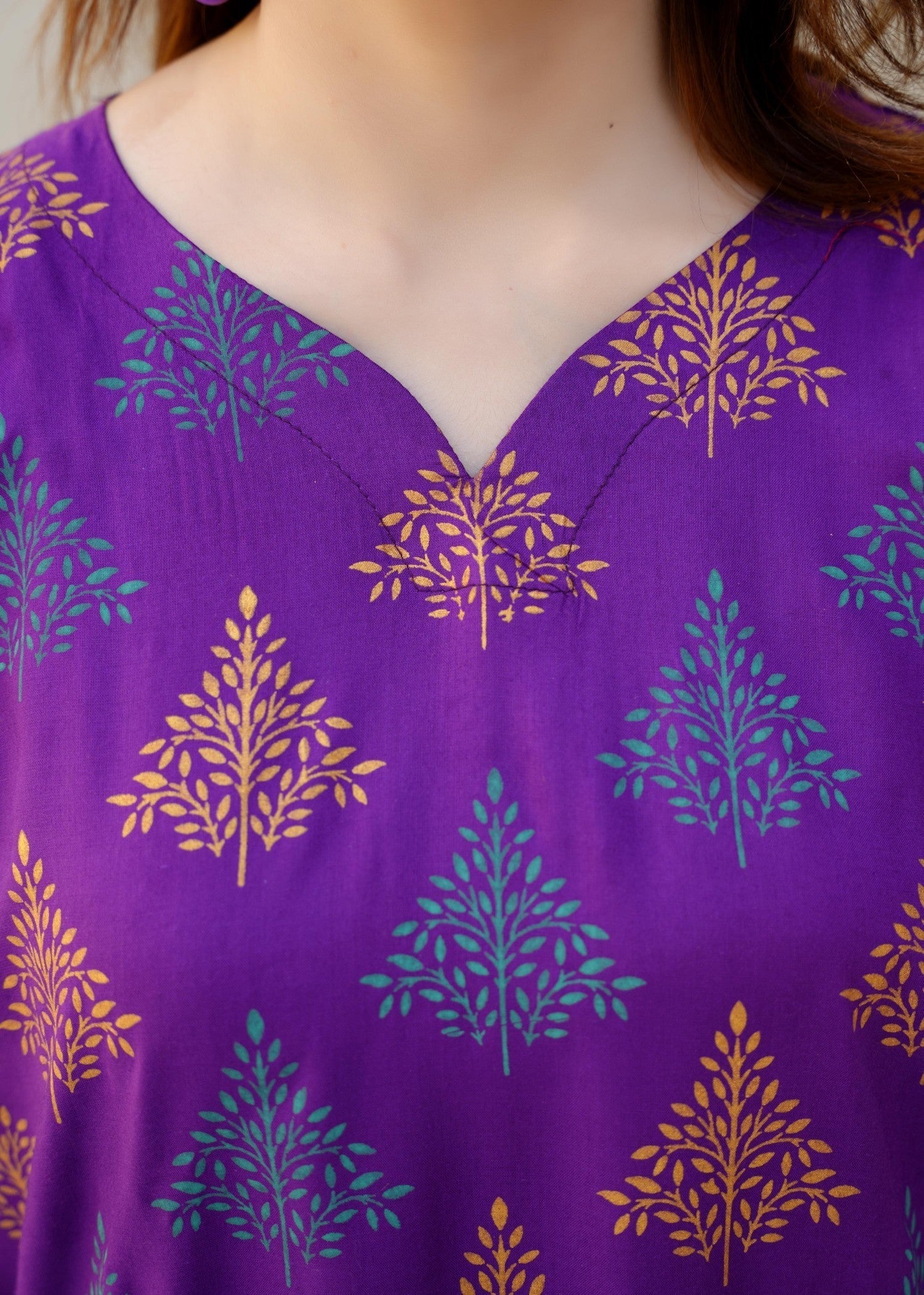 Chaudhary Arts Ethan Purple Women 2pcs