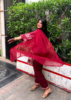 Tawakal Closet MEHAK MAROOON Women 3pcs