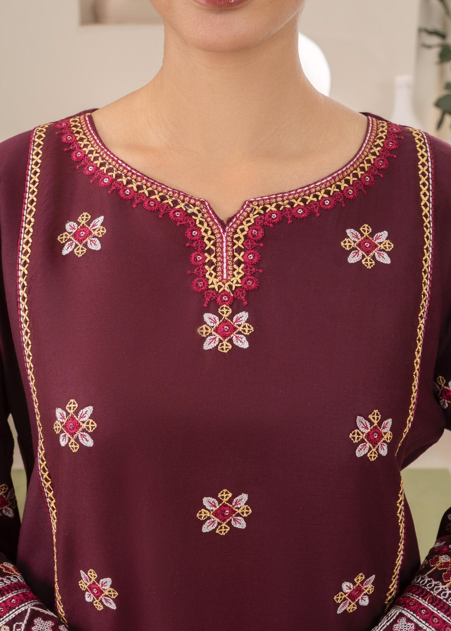 Stylish Collection NAZAKAT EMBROIDERED Women 2pcs