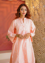 Abeera Everyday Elegance – Cotton Embroidered with Plazo (Art No. DD 004) Women 2pcs