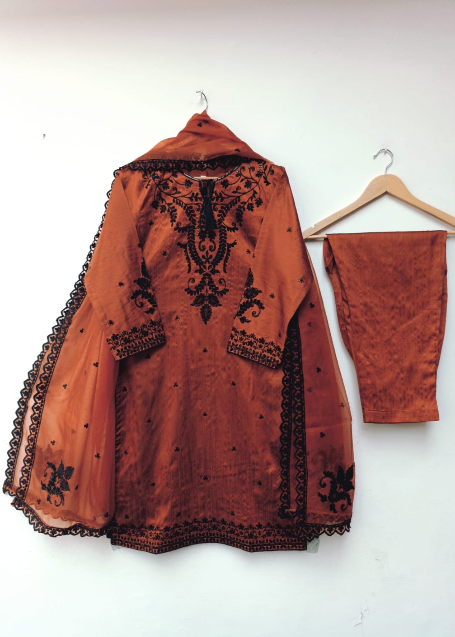 Lubana Store JANNAT BROWN Women 3pcs