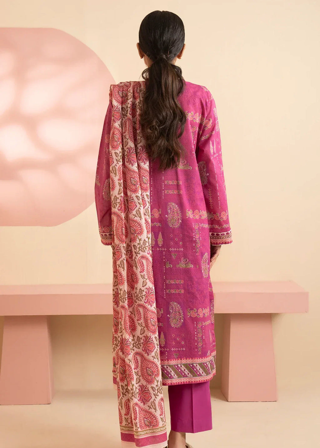 Zellbury WPS2531486 magenta Women 3pcs