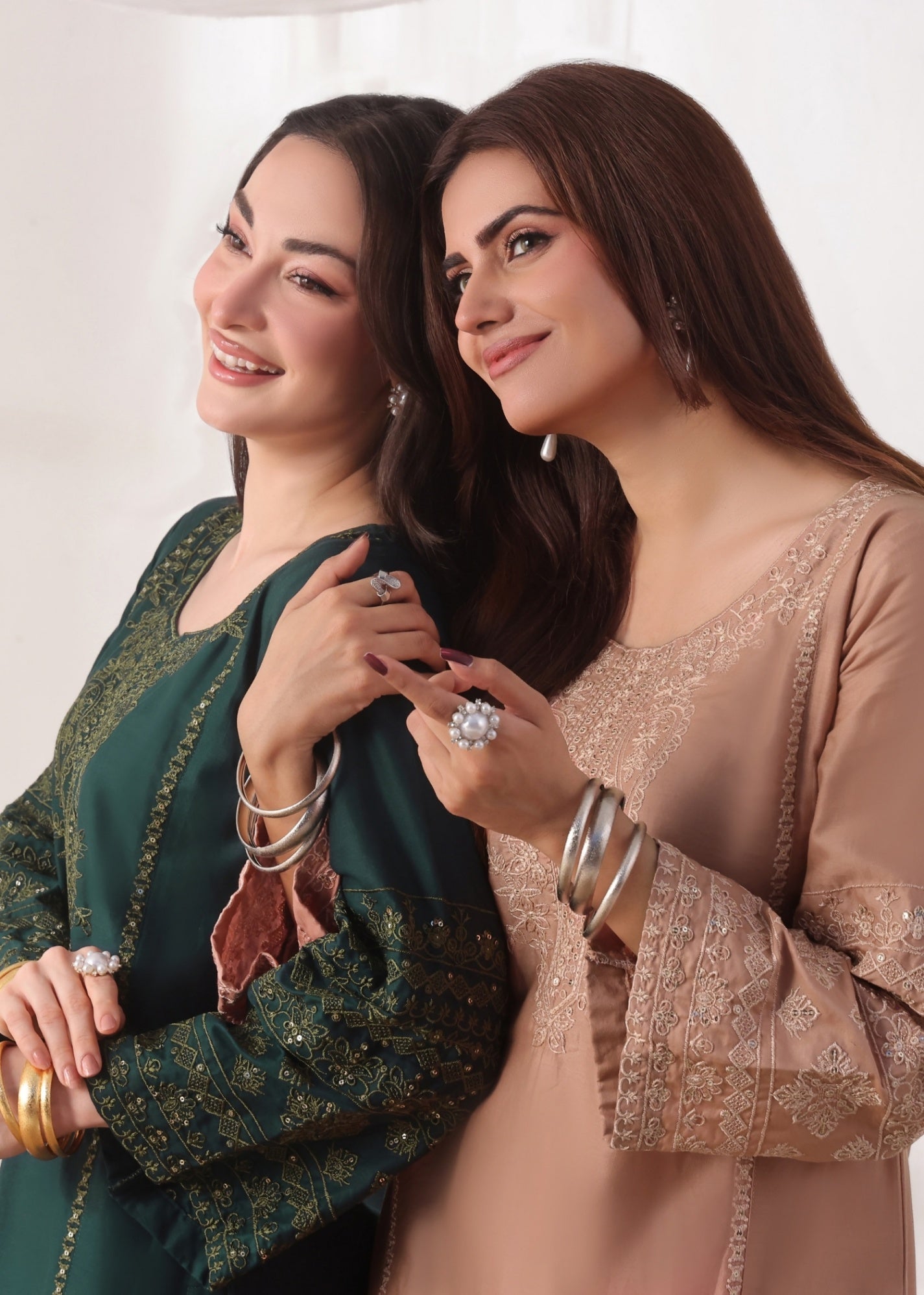 Ayra Pret Zauq Green Women 2pcs