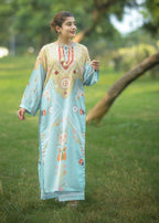 Tehzeeb Libas PASTEL PRINTED Women 2pcs