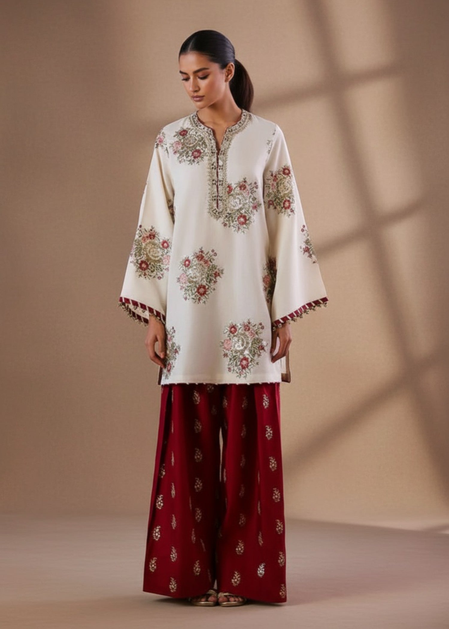 Momin Online farshi shalwar luxe Women 2pcs