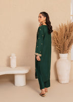 Tehzeeb Libas MULTI GREEN EMBROIDERED Women 2pcs