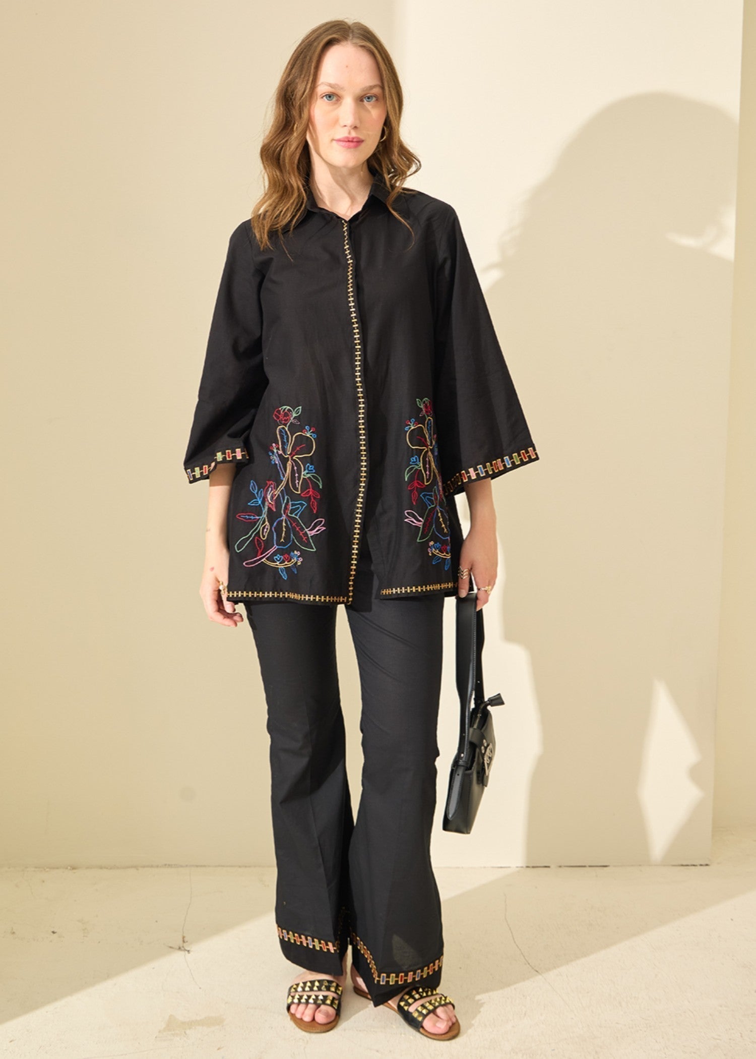 Kiara Elara – Embroidered Co ords Set Women 2pcs