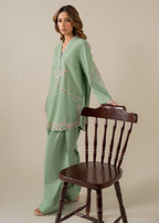 Kiara SAGE Embroidered Set Khaddar Women 2pcs