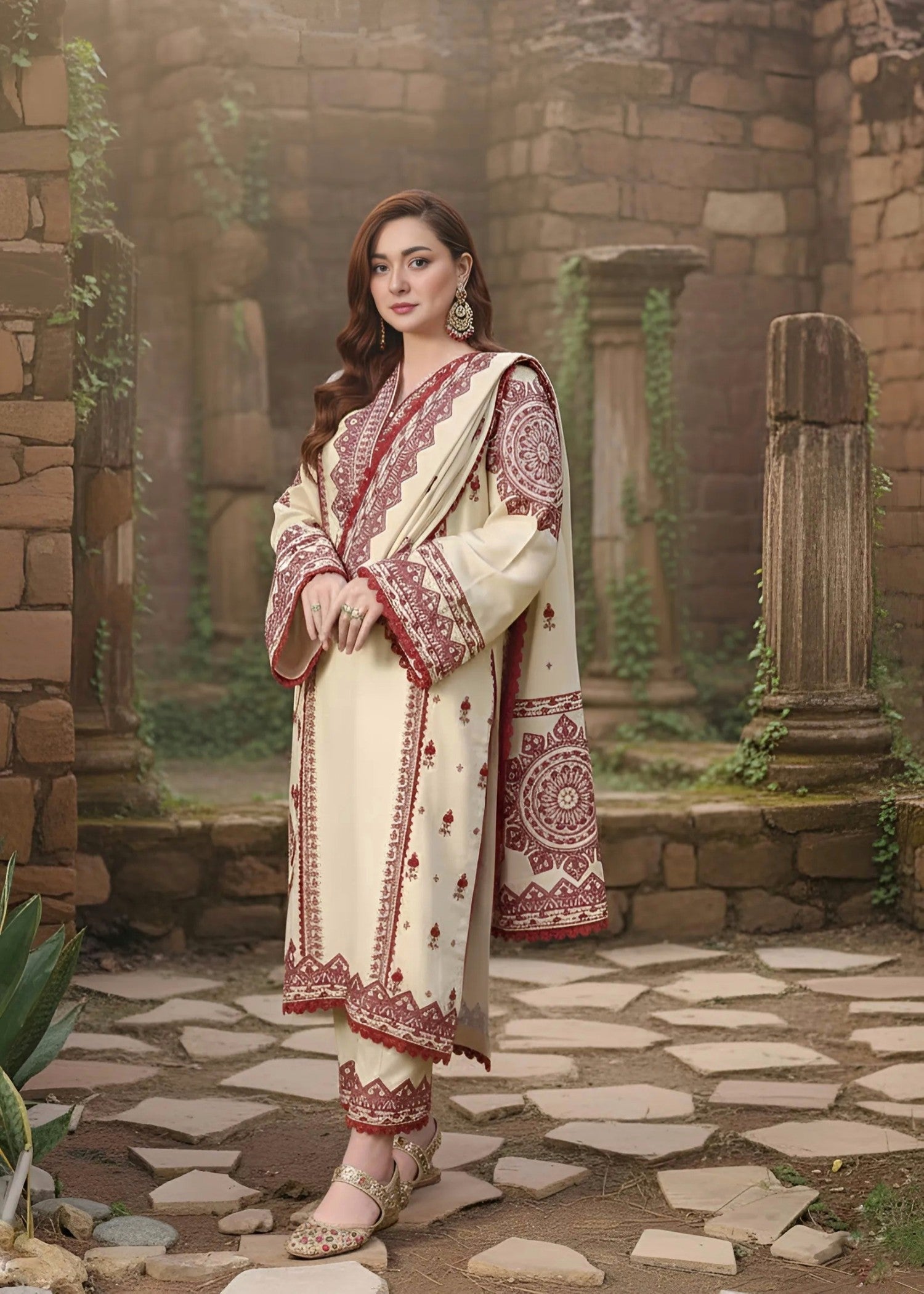 Fabric Garden Mahnoor EMB Women 3pcs