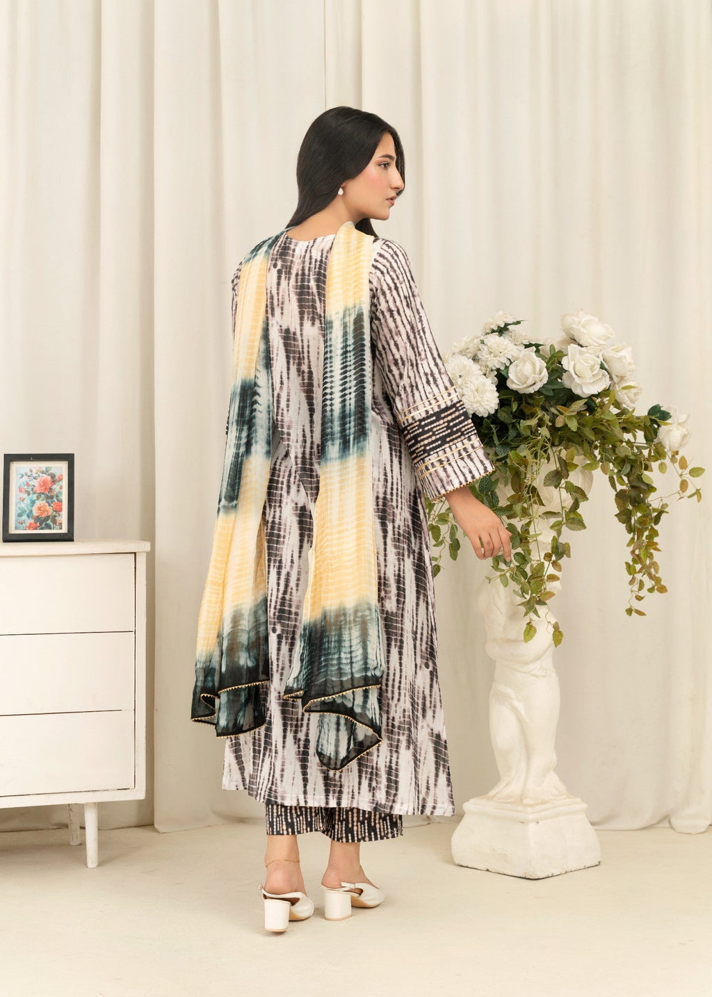 Yolo Pret Tie&Dye Digital Print Lawn FATAH F25 0001 Women 3pcs